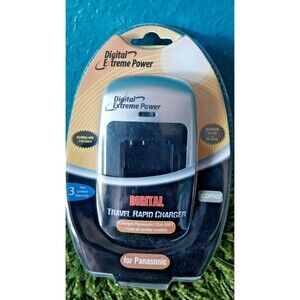 Digital Extreme Power Travel Rapid Charger for Panasonic CGA-S007 & Similar